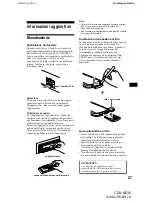 Предварительный просмотр 119 страницы Sony CDX-M730 Operating Instruction