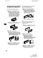 Предварительный просмотр 120 страницы Sony CDX-M730 Operating Instruction