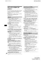 Предварительный просмотр 122 страницы Sony CDX-M730 Operating Instruction