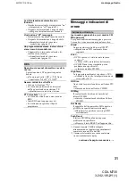 Предварительный просмотр 123 страницы Sony CDX-M730 Operating Instruction