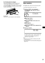 Предварительный просмотр 133 страницы Sony CDX-M730 Operating Instruction