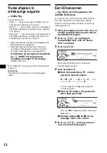 Предварительный просмотр 136 страницы Sony CDX-M730 Operating Instruction