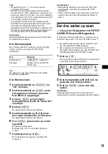 Предварительный просмотр 137 страницы Sony CDX-M730 Operating Instruction