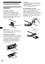 Предварительный просмотр 150 страницы Sony CDX-M730 Operating Instruction