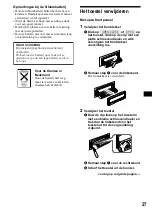 Предварительный просмотр 151 страницы Sony CDX-M730 Operating Instruction