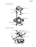 Предварительный просмотр 21 страницы Sony CDX-M770 - Fm/am Compact Disc Player Service Manual