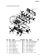 Предварительный просмотр 61 страницы Sony CDX-M770 - Fm/am Compact Disc Player Service Manual