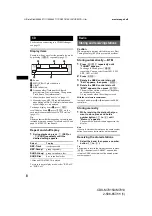 Предварительный просмотр 8 страницы Sony CDX-M7810 - Fm/am Compact Disc Player Operating Instructions Manual