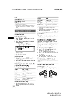 Предварительный просмотр 12 страницы Sony CDX-M7810 - Fm/am Compact Disc Player Operating Instructions Manual