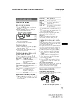 Предварительный просмотр 51 страницы Sony CDX-M7810 - Fm/am Compact Disc Player Operating Instructions Manual