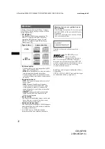 Preview for 2 page of Sony CDX-M7850 Operating Instructions Manual