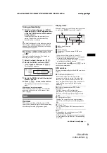 Preview for 9 page of Sony CDX-M7850 Operating Instructions Manual