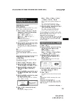 Preview for 11 page of Sony CDX-M7850 Operating Instructions Manual