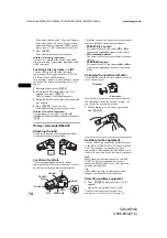 Preview for 14 page of Sony CDX-M7850 Operating Instructions Manual