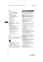 Preview for 18 page of Sony CDX-M7850 Operating Instructions Manual