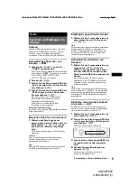 Preview for 29 page of Sony CDX-M7850 Operating Instructions Manual