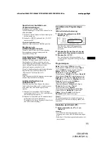 Preview for 31 page of Sony CDX-M7850 Operating Instructions Manual