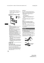 Preview for 38 page of Sony CDX-M7850 Operating Instructions Manual