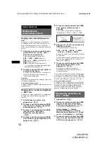 Preview for 54 page of Sony CDX-M7850 Operating Instructions Manual