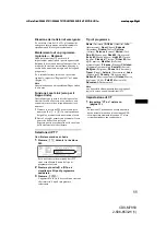 Preview for 75 page of Sony CDX-M7850 Operating Instructions Manual