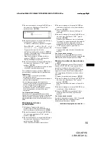 Preview for 79 page of Sony CDX-M7850 Operating Instructions Manual