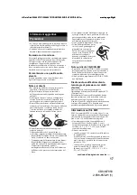 Preview for 81 page of Sony CDX-M7850 Operating Instructions Manual