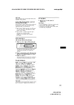 Preview for 97 page of Sony CDX-M7850 Operating Instructions Manual