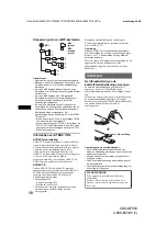 Preview for 104 page of Sony CDX-M7850 Operating Instructions Manual