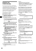 Предварительный просмотр 58 страницы Sony CDX-M800 Operating Instructions Manual