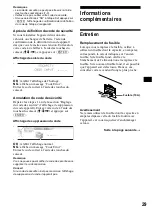 Предварительный просмотр 93 страницы Sony CDX-M800 Operating Instructions Manual