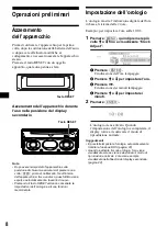 Предварительный просмотр 106 страницы Sony CDX-M800 Operating Instructions Manual