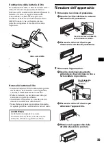 Предварительный просмотр 127 страницы Sony CDX-M800 Operating Instructions Manual