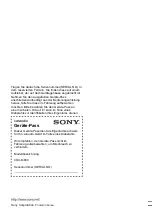 Предварительный просмотр 164 страницы Sony CDX-M800 Operating Instructions Manual