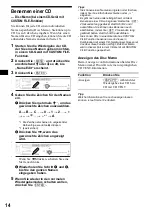 Предварительный просмотр 48 страницы Sony CDX-M850MP  (XT-XM1) Operating Instruction