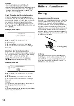 Предварительный просмотр 64 страницы Sony CDX-M850MP  (XT-XM1) Operating Instruction