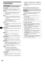 Предварительный просмотр 176 страницы Sony CDX-M850MP  (XT-XM1) Operating Instruction