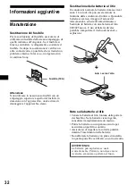 Предварительный просмотр 142 страницы Sony CDX-M8800 - Fm/am Compact Disc Player Operating Instructions Manual