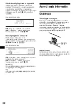 Предварительный просмотр 176 страницы Sony CDX-M8800 - Fm/am Compact Disc Player Operating Instructions Manual