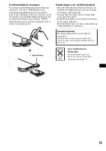 Предварительный просмотр 177 страницы Sony CDX-M8800 - Fm/am Compact Disc Player Operating Instructions Manual