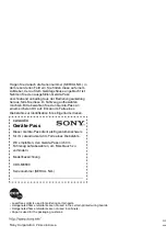 Предварительный просмотр 184 страницы Sony CDX-M8800 - Fm/am Compact Disc Player Operating Instructions Manual