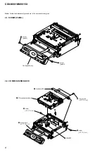 Предварительный просмотр 8 страницы Sony CDX-M8810 - Fm/am Compact Disc Player Service Manual