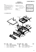 Предварительный просмотр 43 страницы Sony CDX-M8810 - Fm/am Compact Disc Player Service Manual