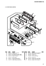 Предварительный просмотр 45 страницы Sony CDX-M8810 - Fm/am Compact Disc Player Service Manual