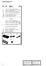 Предварительный просмотр 60 страницы Sony CDX-M8810 - Fm/am Compact Disc Player Service Manual