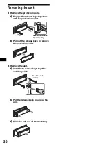 Предварительный просмотр 30 страницы Sony CDX-M8880 Operating Instructions Manual