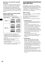 Предварительный просмотр 10 страницы Sony CDX-M9900 Operating Instructions  (primary manual) Operating Instructions Manual