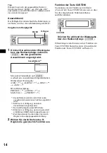 Предварительный просмотр 66 страницы Sony CDX-M9900 Operating Instructions  (primary manual) Operating Instructions Manual