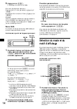 Предварительный просмотр 122 страницы Sony CDX-M9900 Operating Instructions  (primary manual) Operating Instructions Manual