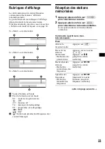 Предварительный просмотр 131 страницы Sony CDX-M9900 Operating Instructions  (primary manual) Operating Instructions Manual