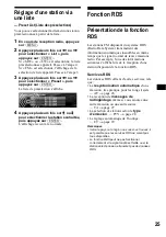 Предварительный просмотр 133 страницы Sony CDX-M9900 Operating Instructions  (primary manual) Operating Instructions Manual